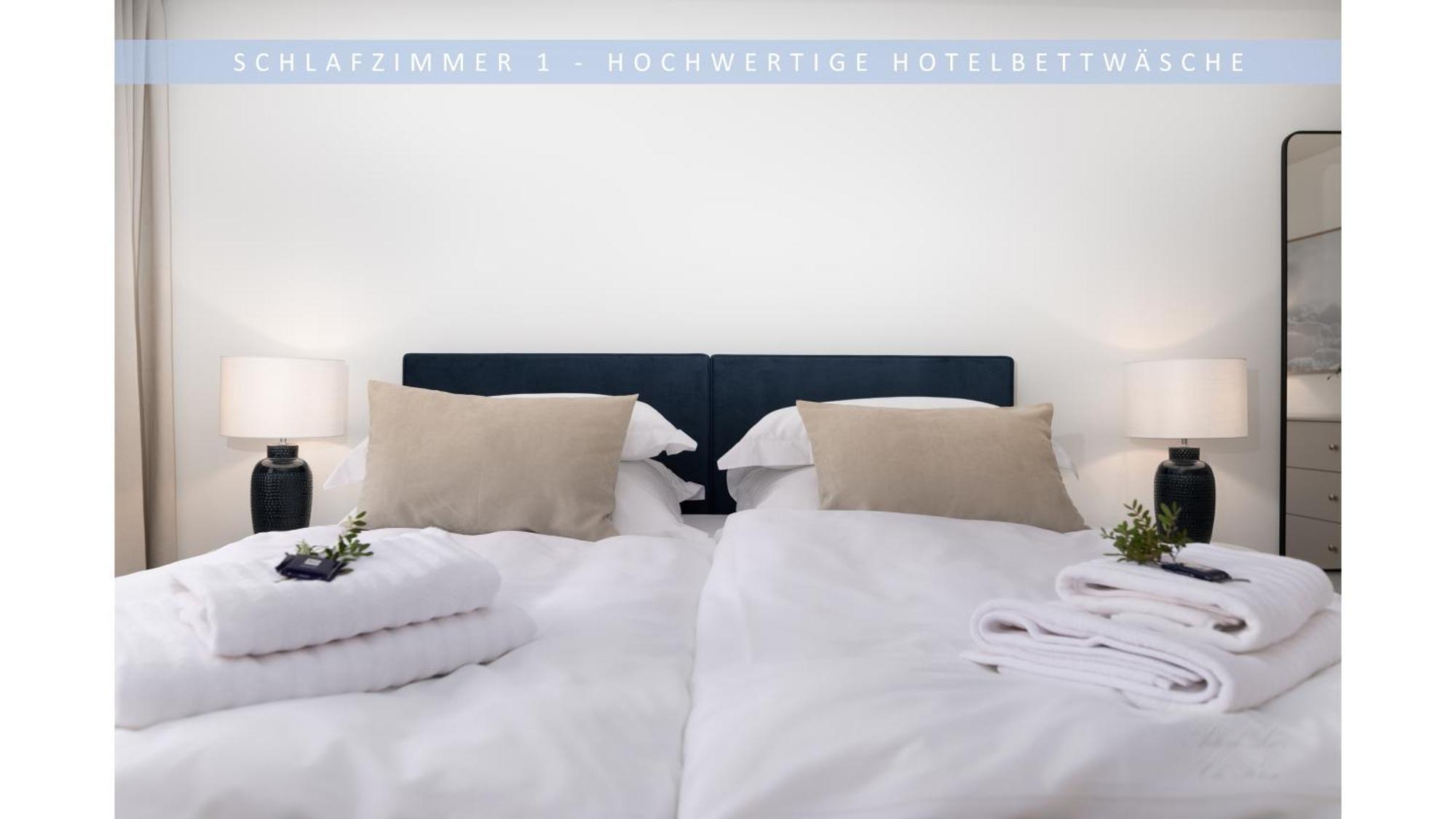 Apartment Leinetal - Bester Schlafkomfort In Hochwertiger Hotelbettwaesche, 3 Zimmer - Grosse Kueche, Duschbad & Parkplatz Northeim Bagian luar foto